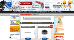 Desktop Screenshot of clicfixation.com